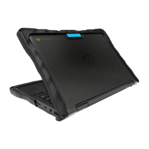 DropTech for HP Chromebook x360 11 G4 EE - Black - Hero