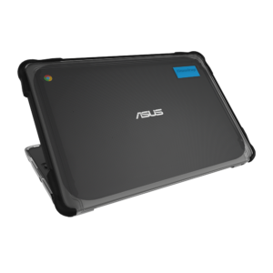 SlimTech for ASUS Chromebook C203XA - Opened | Back View - Black