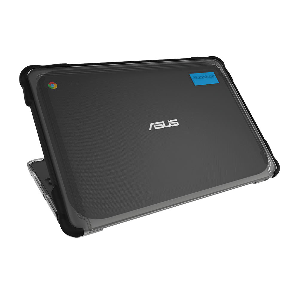 SlimTech for ASUS Chromebook C203XA - Opened | Back View - Black