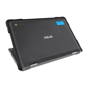 SlimTech™ for Asus Chromebook Flip C214 (2-in-1) - Black - Back - Hero