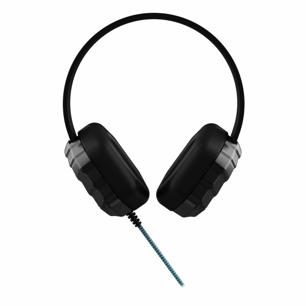 DropTech B1 Headphones - Front Black