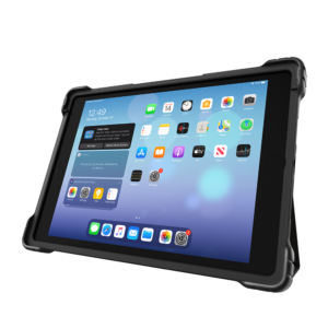 Hideaway Folio for 9th Gen iPad - Black - Front Hero