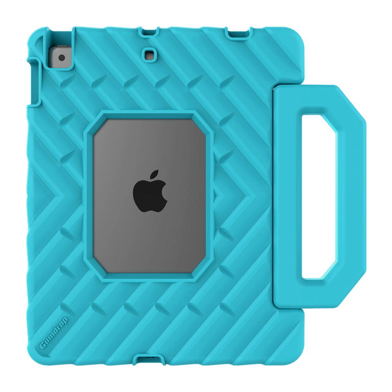 FoamTech for iPad 10.2-inch (7th Gen and 8th Gen) - Gumdrop Blue - Back