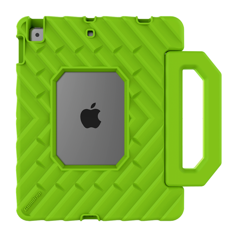 FoamTech for iPad 10.2-inch (7th Gen and 8th Gen) - Lime Green - Back