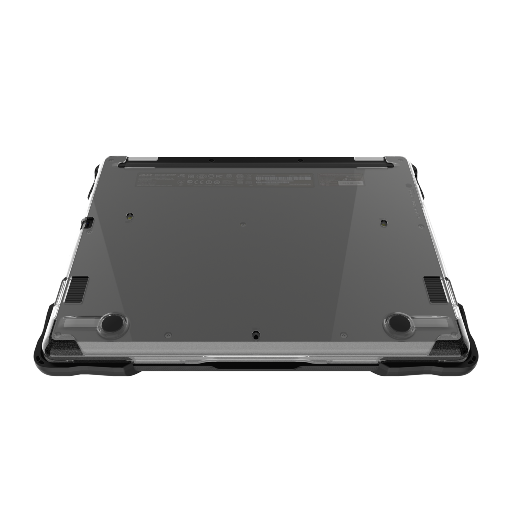 SlimTech for Acer Chromebook Spin 512 (R853T) 2-in-1 | Black | Bottom