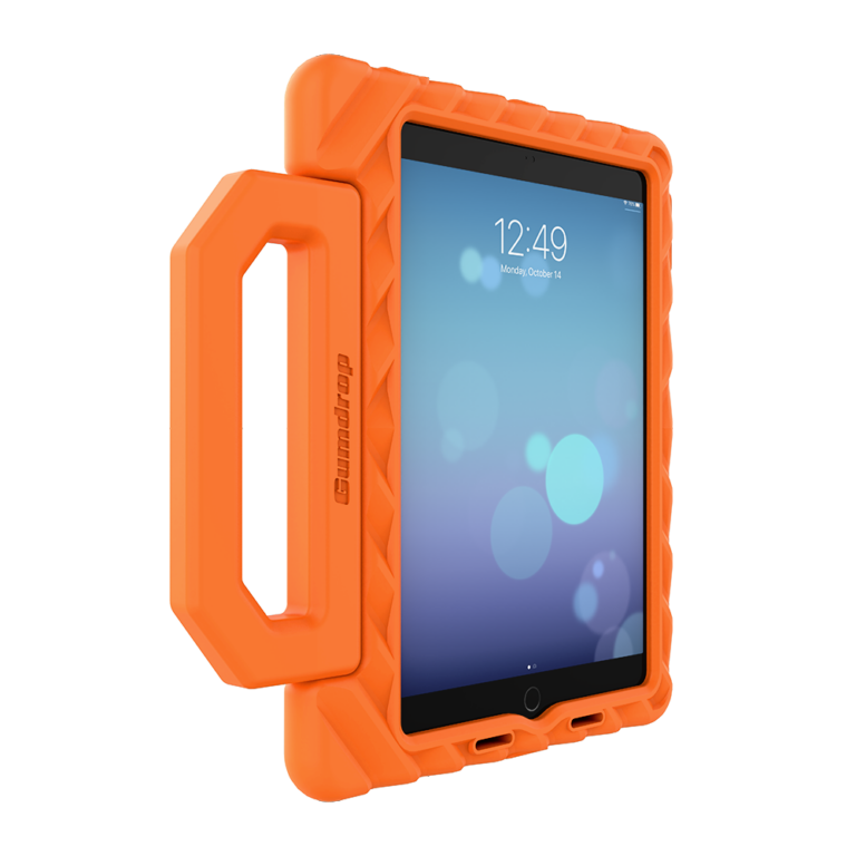 FoamTech for iPad 10.2-inch (7th Gen and 8th Gen) - Orange - Left (Angle)