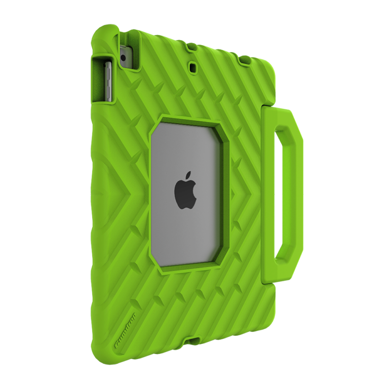 FoamTech for iPad 10.2-inch (7th Gen and 8th Gen) - Lime Green - Right (Angle)