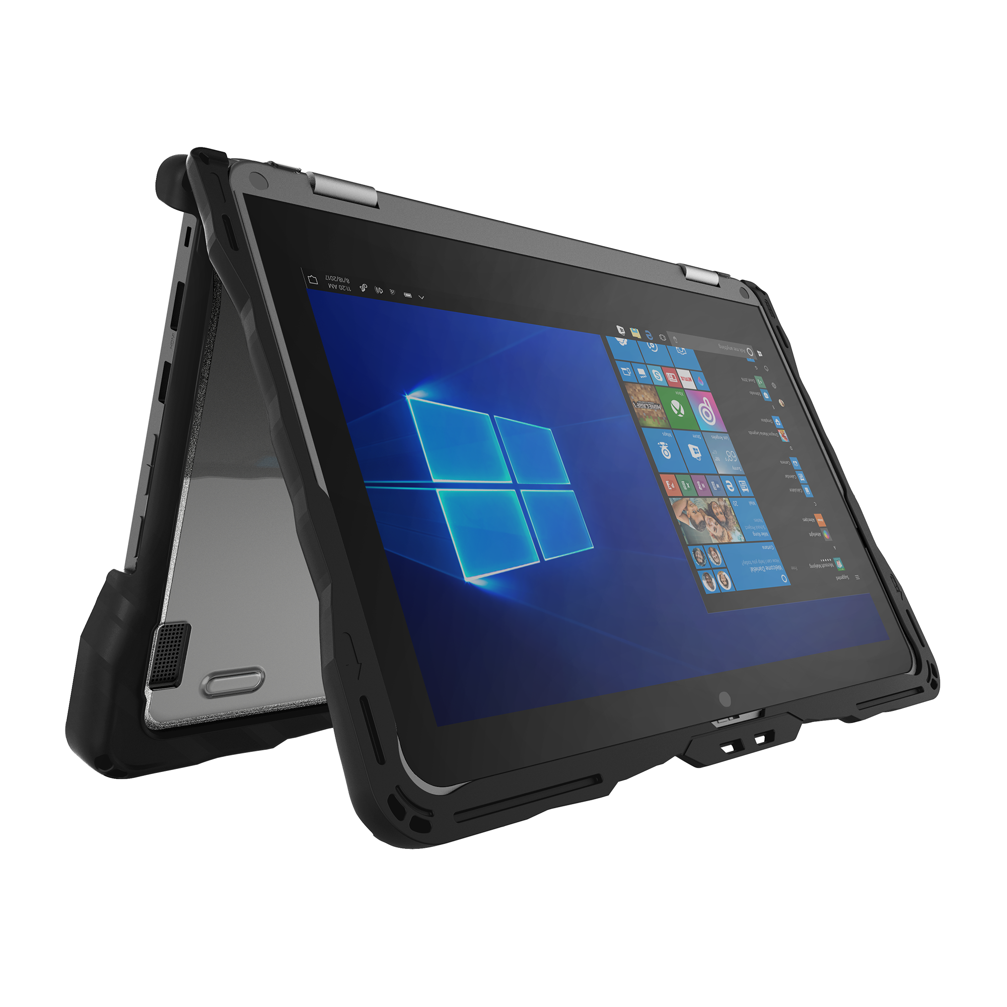 DropTech for Lenovo 300e/500e Chromebook (Gen 3) | Black