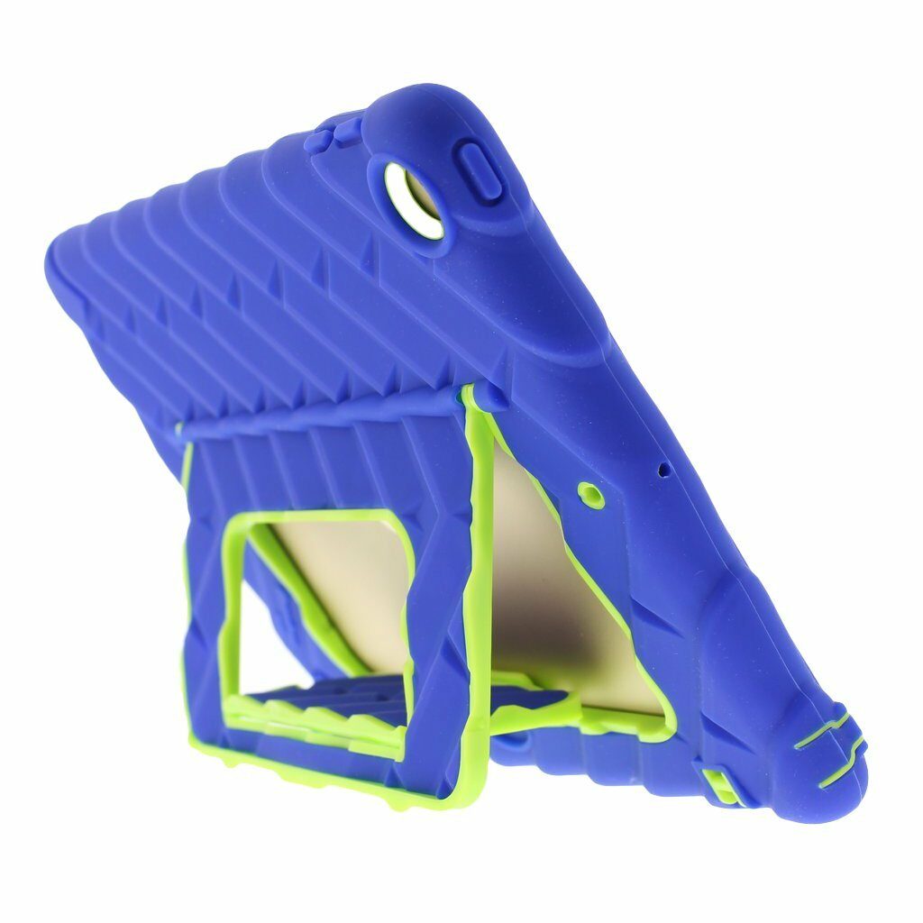 Hideaway iPad 9.7 Case 6th Gen (Royal Blue/Lime) - 3