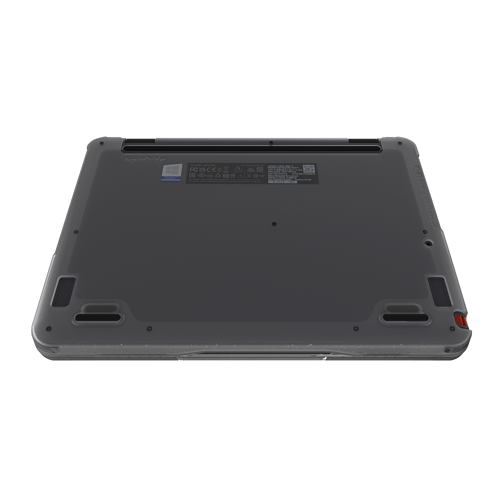 Custodia Gumdrop SlimTech Per Lenovo 300e/500e Gen 3 (11.6") – Paraurti Antiurto, Trasparente, Per Studenti