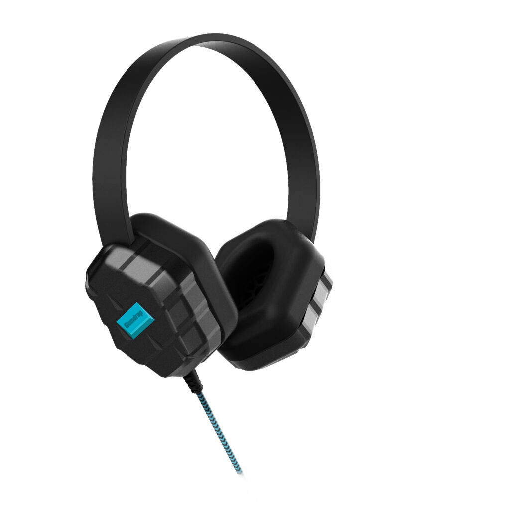 DropTech B1 Headphones - Angle