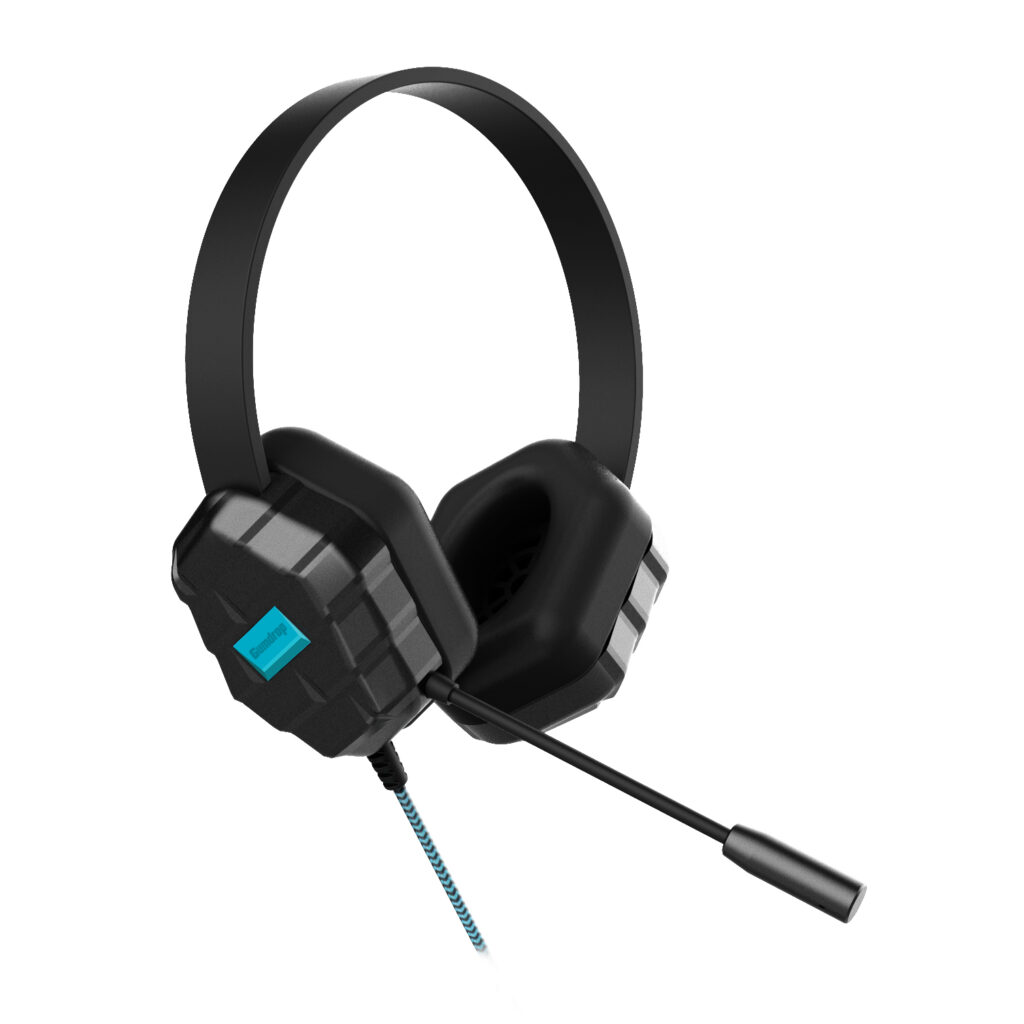 DropTech B1 Headset - Angle