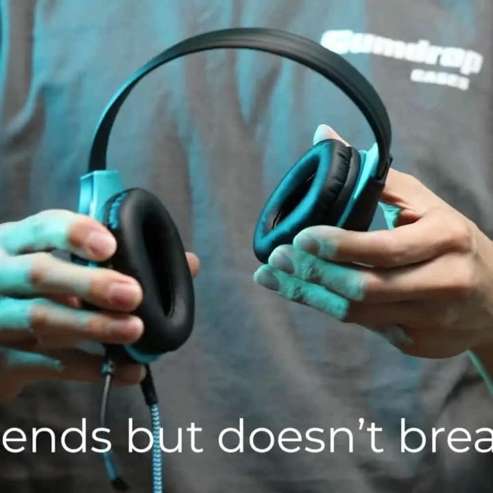 DropTech™ Headphones with Mic video